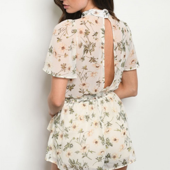 Sheer Romper - Picture 3 of 3